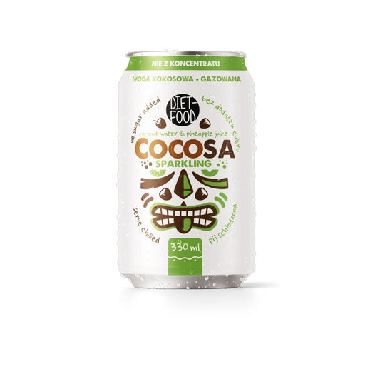Cocosa Sparkling Coconut Water — 330ml