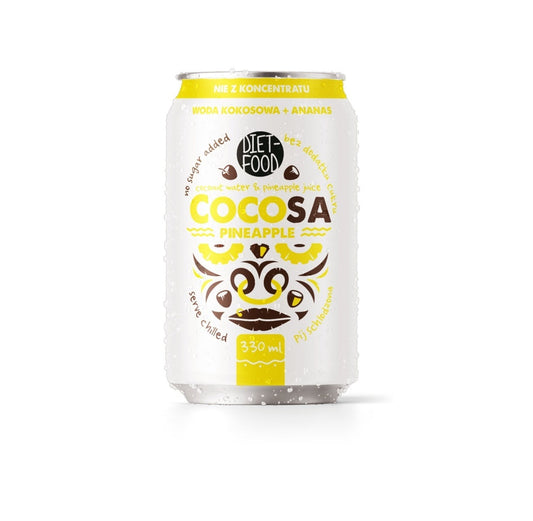 Cocosa Coconut Water with Pineapple Juice NFC 330 ml-0