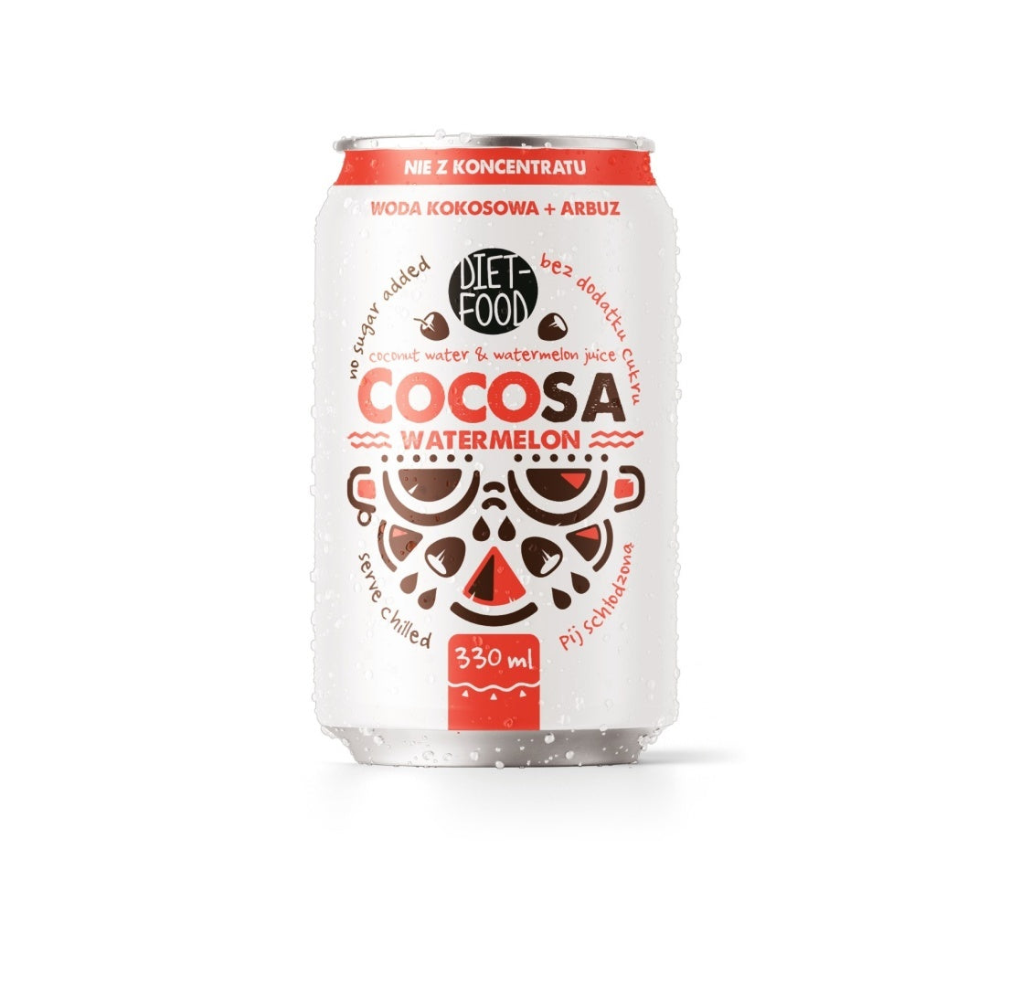 Cocosa Coconut Water with Watermelon Juice NFC — 330ml